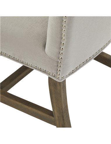 Hill Interiors Cobham Grey Dining Chair 22986