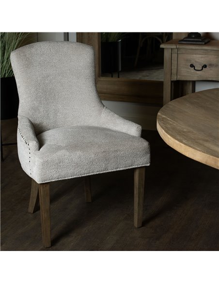 Hill Interiors Brockham Taupe Dining Chair 22988 - pic 113451 | FastDaddyshop