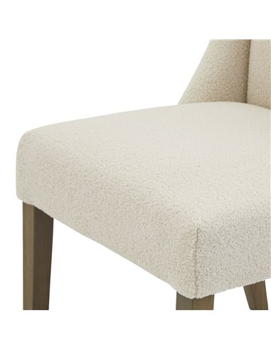 Hill Interiors Compton Boucle Dining Chair 22989