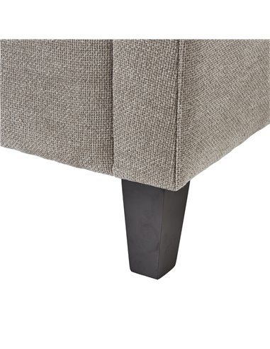 Hill Interiors Vesper Taupe Cushion Back Snuggle Chair 23741