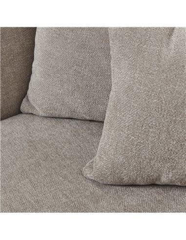 Hill Interiors Vesper Taupe Cushion Back Snuggle Chair 23741