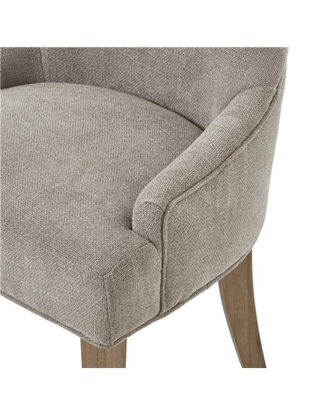 Hill Interiors Brockham Woven Taupe Dining Chair 23744 - pic 113483 | FastDaddyshop