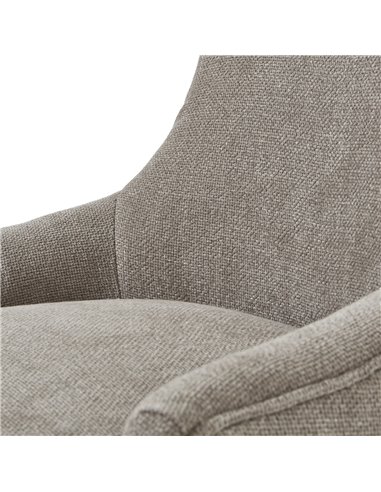 Hill Interiors Brockham Woven Taupe Dining Chair 23744