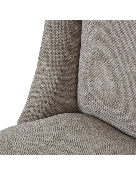 Hill Interiors Crompton Woven Taupe Dining Chair 23745 - pic 113491 | FastDaddyshop