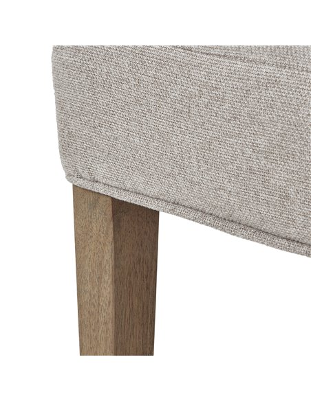 Hill Interiors Brockham Oatmeal Twill Dining Chair 23746 - pic 113494 | FastDaddyshop