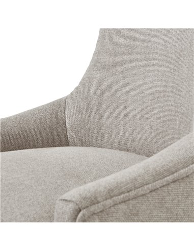Hill Interiors Brockham Oatmeal Twill Dining Chair 23746