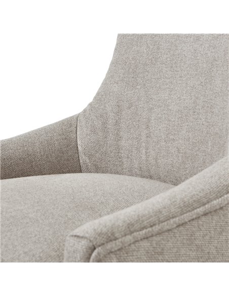 Hill Interiors Brockham Oatmeal Twill Dining Chair 23746 - pic 113496 | FastDaddyshop
