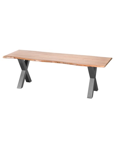 Hill Interiors Live Edge Large Dining Table 20401 - pic 113512 | FastDaddyshop