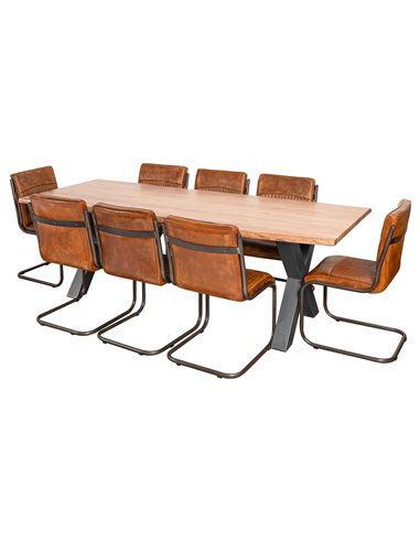 Hill Interiors Live Edge Large Dining Table 20401