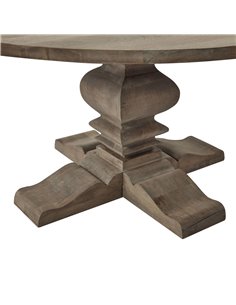 Hill Interiors Copgrove Collection Round Pedestal Dining Table 22695 2