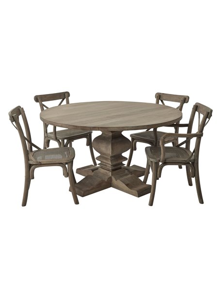 Hill Interiors Copgrove Collection Round Pedestal Dining Table 22695 - pic 113526 | FastDaddyshop
