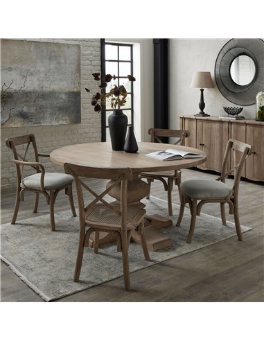 Hill Interiors Copgrove Collection Round Pedestal Dining Table 22695
