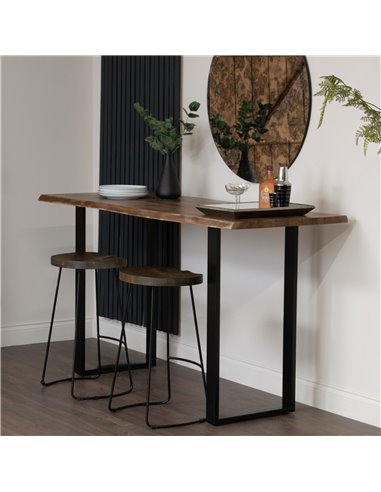 Hill Interiors Live Edge Large Bar Table 22701