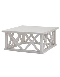 Hill Interiors Stamford Plank Collection Square Coffee Table 22922