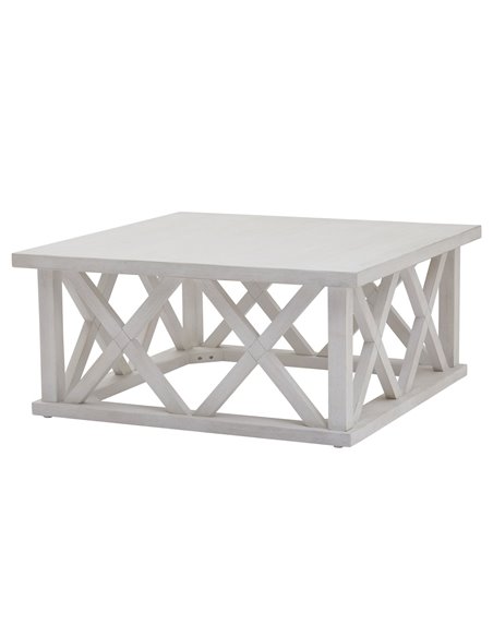 Hill Interiors Stamford Plank Collection Square Coffee Table 22922 - pic 113532 | FastDaddyshop
