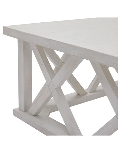 Hill Interiors Stamford Plank Collection Square Coffee Table 22922