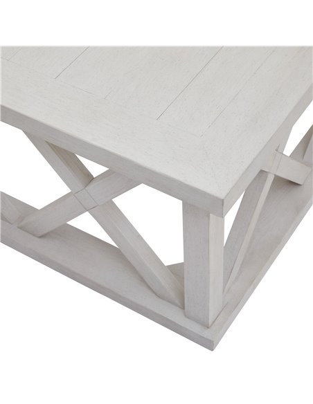 Hill Interiors Stamford Plank Collection Square Coffee Table 22922 - pic 113535 | FastDaddyshop