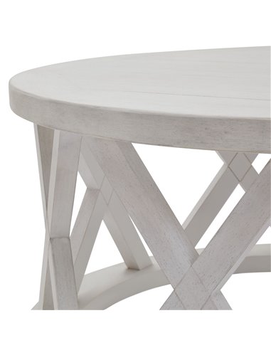 Hill Interiors Stamford Plank Collection Round Coffee Table 22923