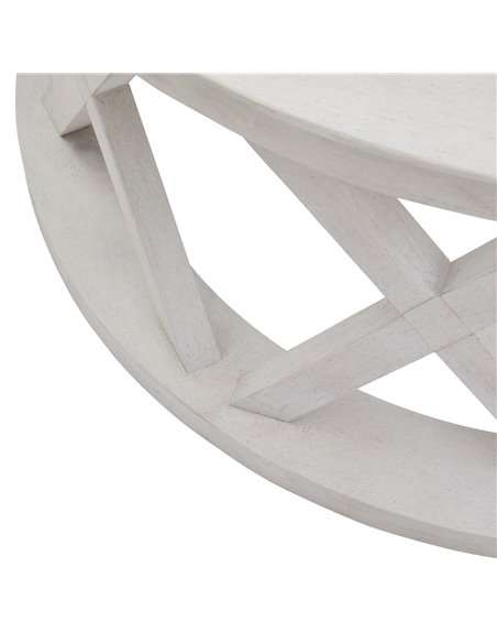 Hill Interiors Stamford Plank Collection Round Coffee Table 22923 - pic 113539 | FastDaddyshop