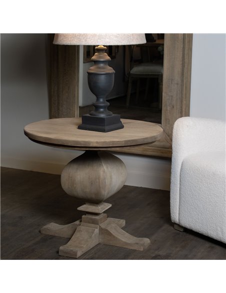 Hill Interiors Copgrove Collection Pedestal Side Table 22973 - pic 113545 | FastDaddyshop