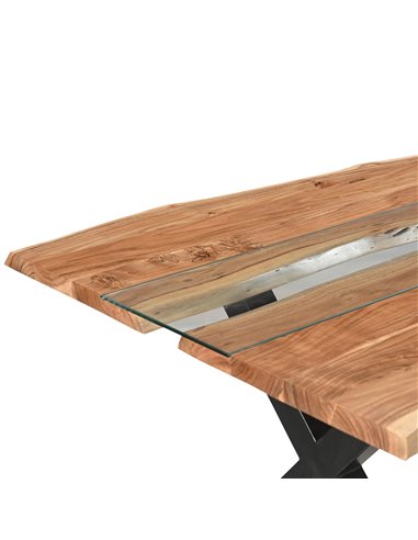 Hill Interiors Live Edge Collection Large River Dining Table 23682