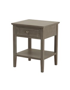 Hill Interiors The Serene Collection One Drawer Side Table 23894