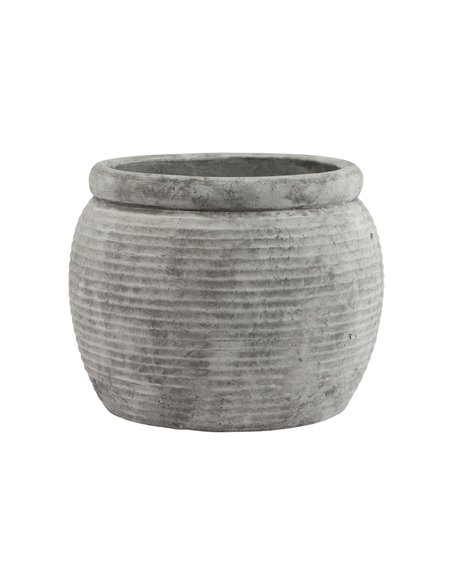 Hill Interiors Athena Rimmed Large Plant Pot 23297 - pic 113610 | FastDaddyshop