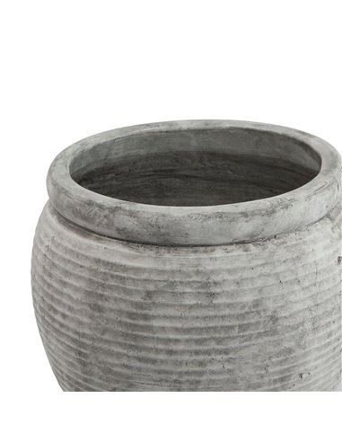 Hill Interiors Athena Rimmed Large Plant Pot 23297