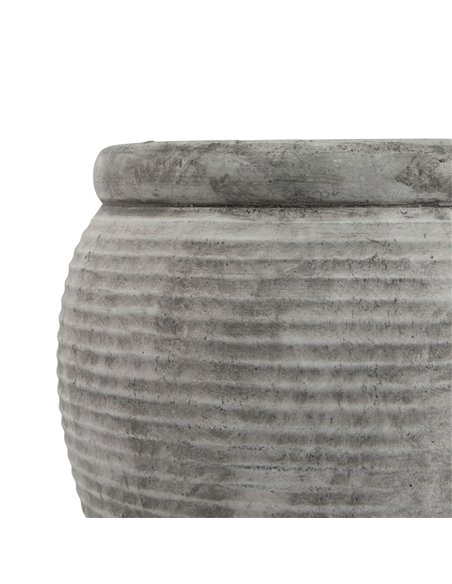 Hill Interiors Athena Rimmed Large Plant Pot 23297 - pic 113612 | FastDaddyshop