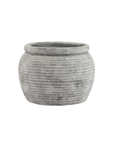 Hill Interiors Athena Rimmed Plant Pot 23298 - pic 113613 | FastDaddyshop