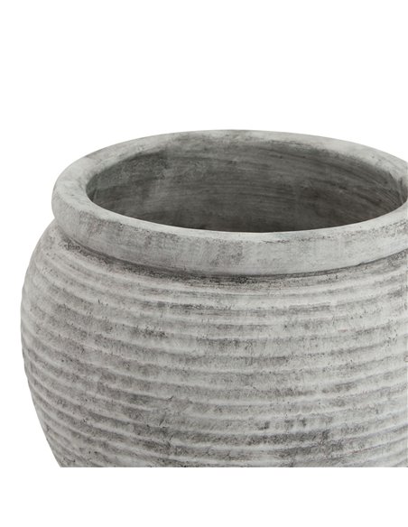 Hill Interiors Athena Rimmed Plant Pot 23298 - pic 113614 | FastDaddyshop