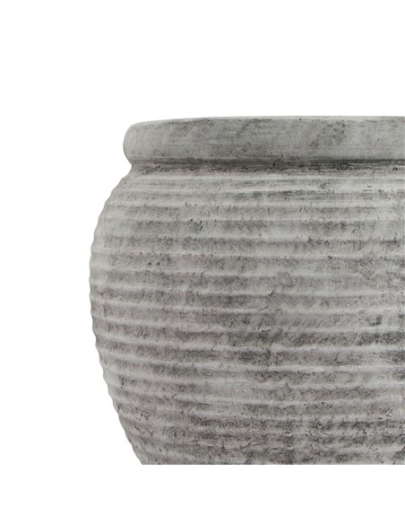 Hill Interiors Athena Rimmed Plant Pot 23298 - pic 113615 | FastDaddyshop