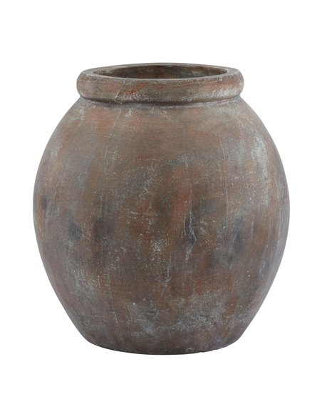 Hill Interiors Siena Large Brown  Jar Shaped Planter 23308 - pic 113631 | FastDaddyshop