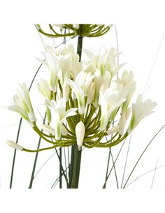 Hill Interiors Large White Agapanthus Plant In Pot 23715 2