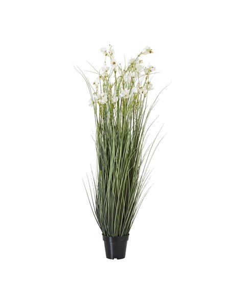 Hill Interiors Large White Meadow Plant In Pot 23720 - pic 113654 | FastDaddyshop