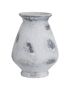 Hill Interiors Naxos Large Antique White Vase 19500