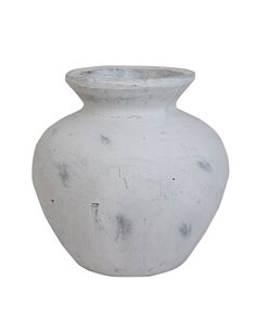 Hill Interiors Darcy Antique White Vase 19502