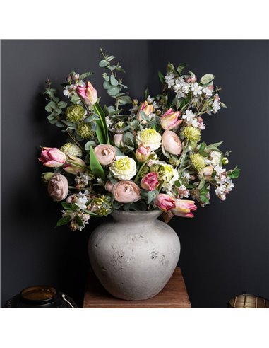 Hill Interiors Darcy Antique White Vase 19502