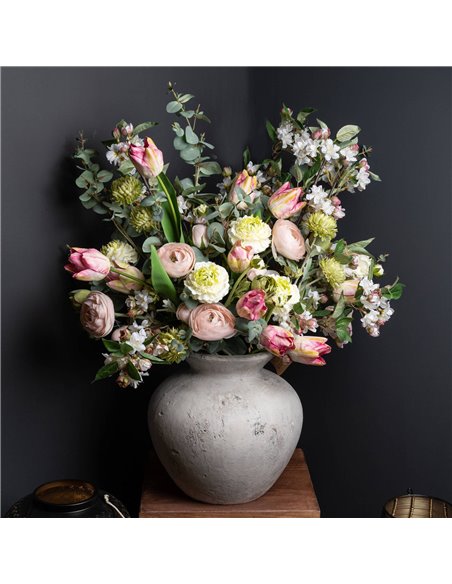 Hill Interiors Darcy Antique White Vase 19502 - pic 113738 | FastDaddyshop