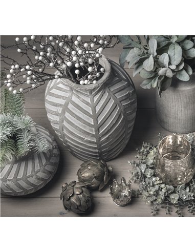 Hill Interiors Bloomville  Stone Vase 20722