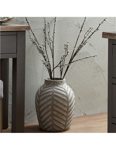 Hill Interiors Bloomville  Stone Vase 20722