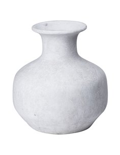 Hill Interiors Darcy Squat Stone Vase 21350
