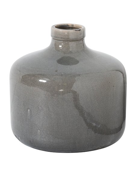 Hill Interiors Garda Grey Glazed Chive Vase 21767 - pic 113774 | FastDaddyshop