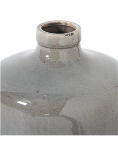 Hill Interiors Garda Grey Glazed Chive Vase 21767 2