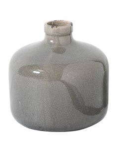Hill Interiors Garda Grey Glazed Eve Vase 21770