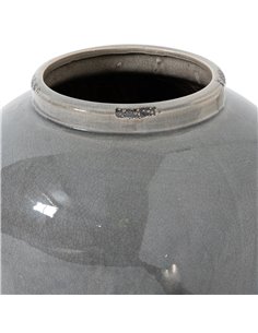 Hill Interiors Garda Grey Glazed Juniper Vase 21772 2