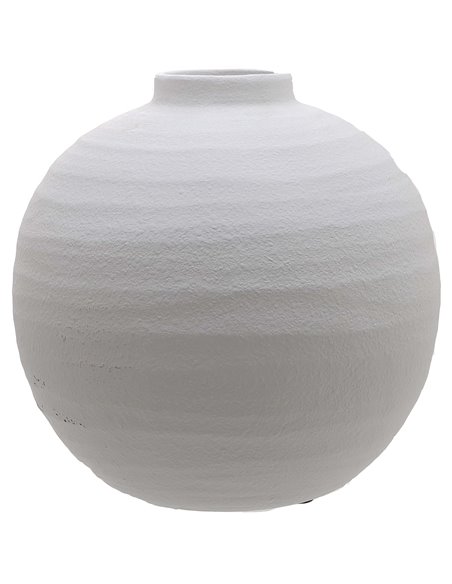 Hill Interiors Tiber Matt White Ceramic Vase 22243 - pic 113792 | FastDaddyshop