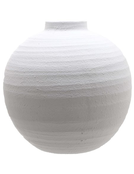 Hill Interiors Tiber Large Matt White Ceramic Vase 22244 - pic 113795 | FastDaddyshop