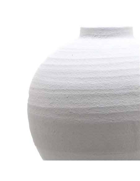 Hill Interiors Tiber Large Matt White Ceramic Vase 22244 - pic 113796 | FastDaddyshop