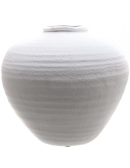 Hill Interiors Regola Matt White Ceramic Vase 22247 - pic 113802 | FastDaddyshop